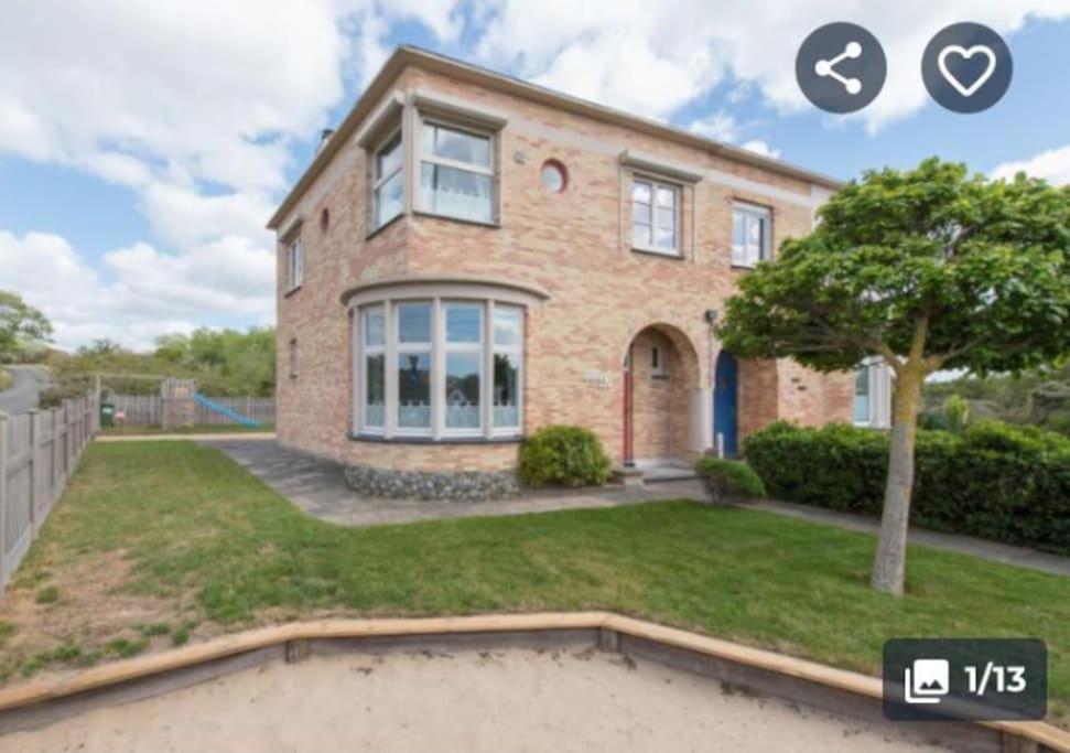 Cosy 6P Family Home 'Notre Nid' Close To The Beach 300M Oostduinkerke - Belgian Seaside Exterior foto